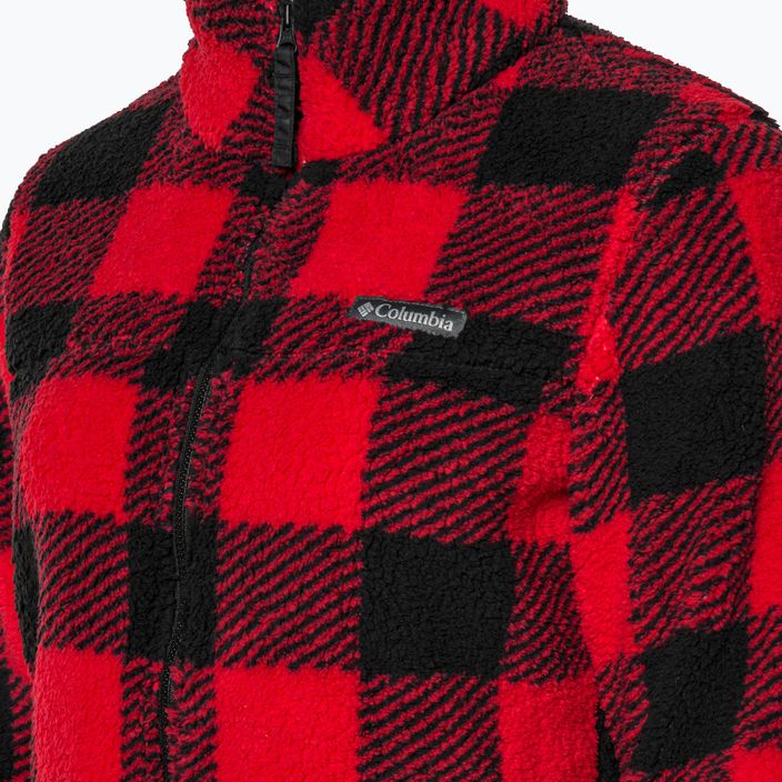 Columbia West Bend moteriškas džemperis su kapišonu raudona 1939901 3