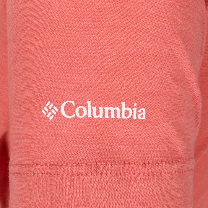Moteriški trekingo marškinėliai Columbia Daisy Days Graphic orange 10