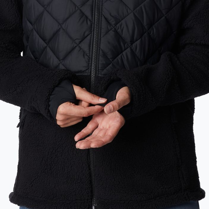 Moteriškas žygio džemperis Columbia Crested Peak black 7