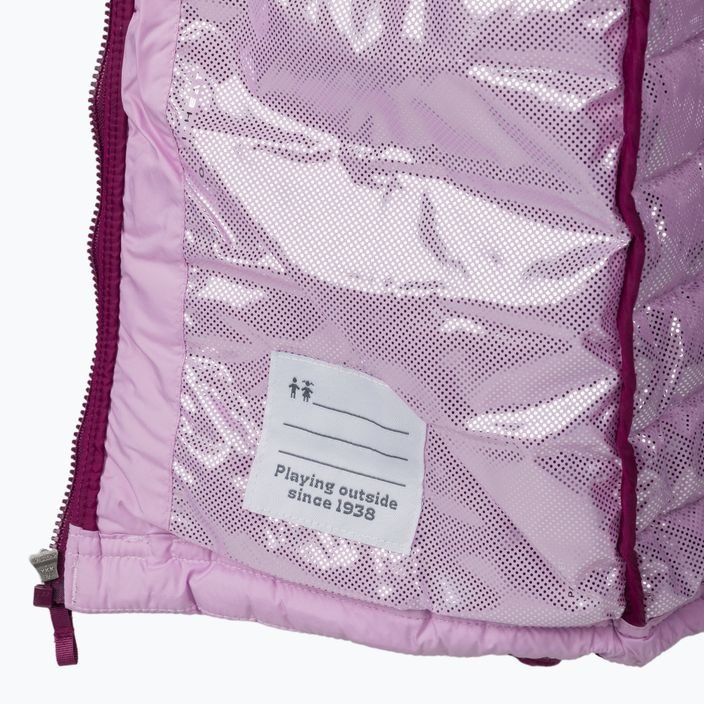 Columbia Powder Lite pūkinė striukė su gobtuvu violetinės spalvos vaikams 1802931 5