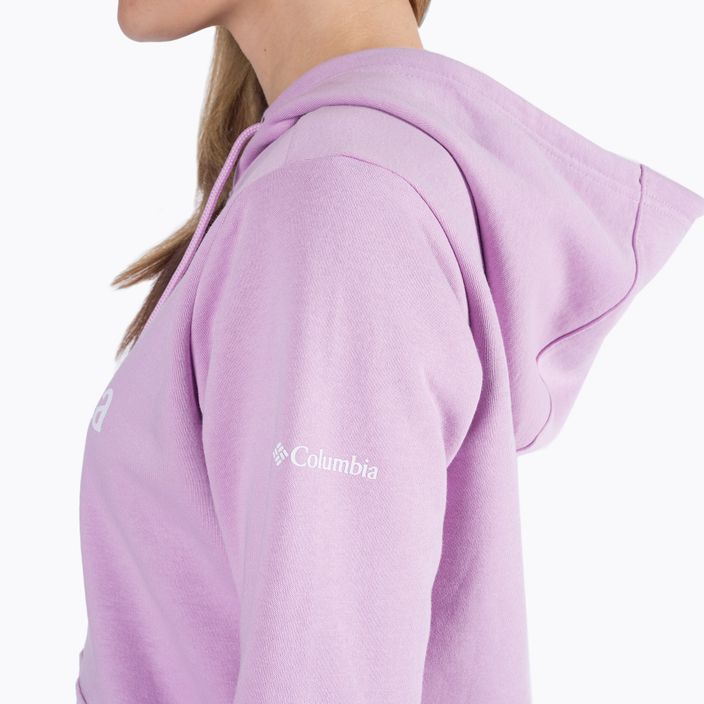 Moteriški džemperiai Columbia su logotipu violetinės spalvos 1895751 6