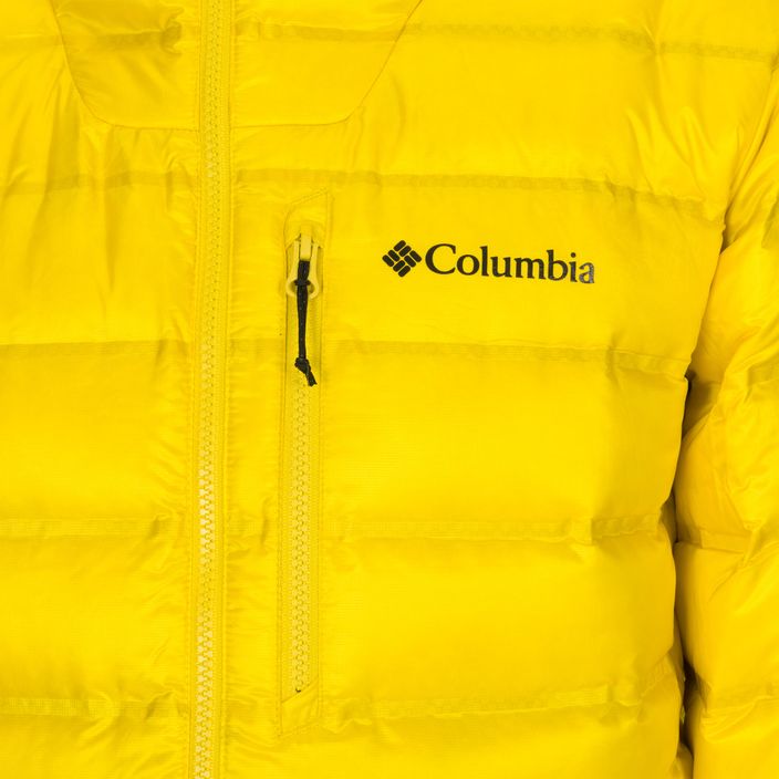Vyriška striukė su gobtuvu Columbia Pebble Peak Down Hooded Jacket Yellow 2008315 12