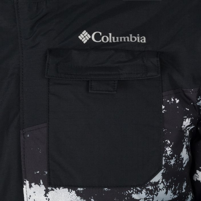 Columbia Mighty Mogul II vaikiška slidinėjimo striukė juoda ir balta 1954501 3