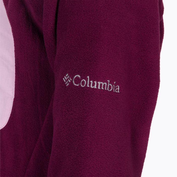 Columbia Fast Trek III vaikiškas vilnonis džemperis violetinės spalvos 1887852 5