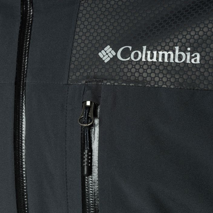 Columbia Snow Slab Black Dot vyriška slidinėjimo striukė juoda 2008071 3