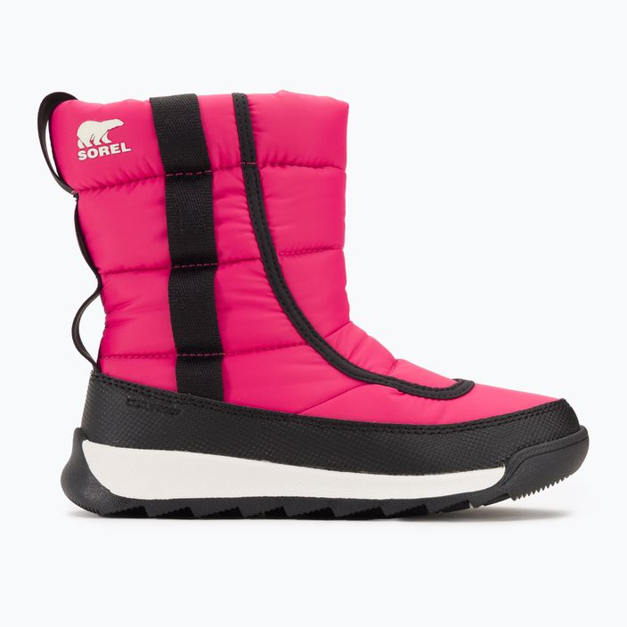 Paauglių sniego batai Sorel Outh Whitney II Puffy Mid cactus pink/black 2