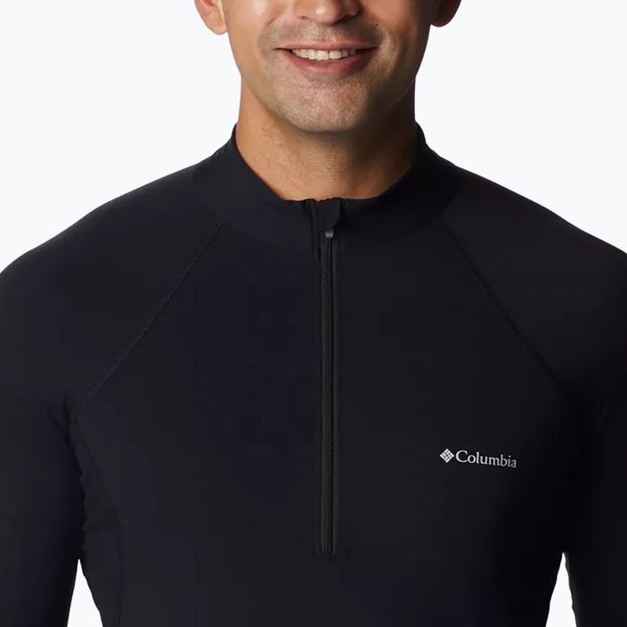 Vyriški termoaktyvūs marškinėliai ilgomis rankovėmis Columbia Midweight Stretch black 4