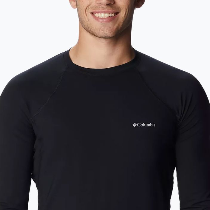 Vyriški termoaktyvūs marškinėliai ilgomis rankovėmis Columbia Midweight Stretch black 4