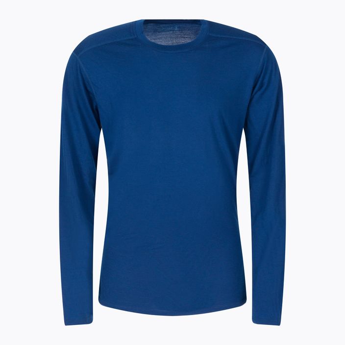 Vyriški Smartwool Merino 150 Baselayer marškinėliai su ilgomis rankovėmis, dėžutėje, tamsiai mėlynos spalvos 00749-F84-S