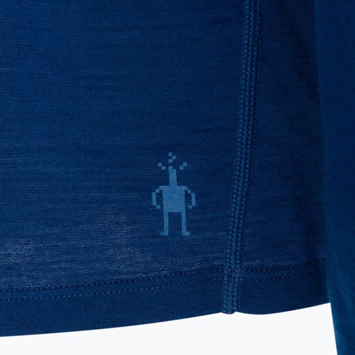 Vyriški Smartwool Merino 150 Baselayer marškinėliai su ilgomis rankovėmis, dėžutėje, tamsiai mėlynos spalvos 00749-F84-S 3