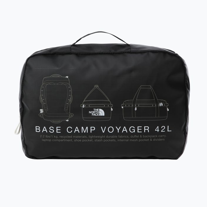 The North Face Base Camp Voyager Duffel 42 l kelioninis krepšys juodas NF0A52RQKY41 12