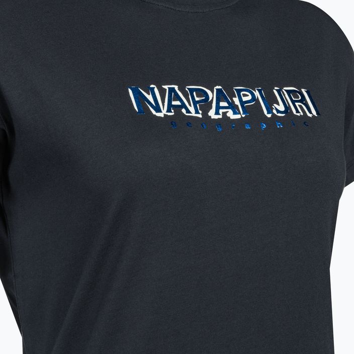 Moteriški marškinėliai Napapijri S-Kreis blu marine 8