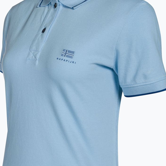 Moteriški polo marškinėliai Napapijri E-Nina blue clear 7