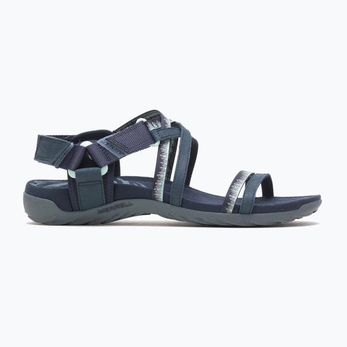 Merrell Terran 3 Cush Lattice moteriški žygio sandalai tamsiai mėlyni J002718 12
