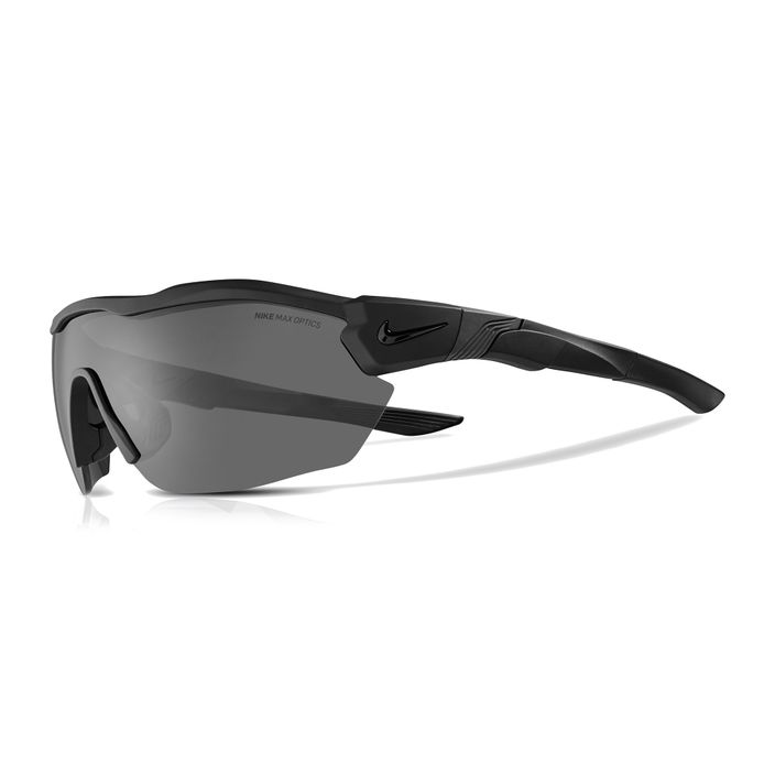 Vyriški akiniai nuo saulės "Nike Show X3 Elite L" matinės juodos/tamsiai pilkos spalvos 2