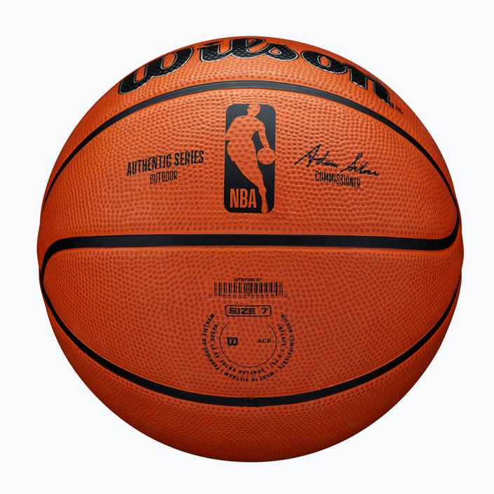Wilson NBA Authentic Series lauko krepšinio kamuolys WTB7300XB06 6 dydžio 6