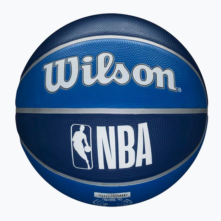 Wilson NBA Team Tribute Dallas Mavericks krepšinio kamuolys WTB1300XBDAL 7 dydis 3