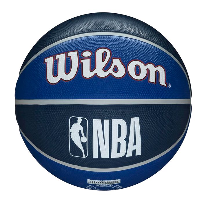 Wilson NBA Team Tribute Detroit Pistons krepšinio kamuolys WTB1300XBDET 7 dydis 3