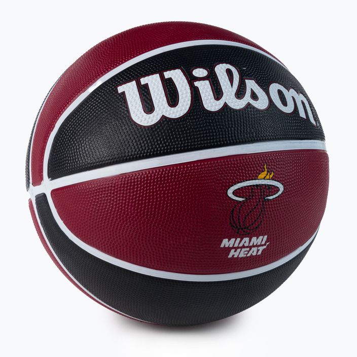 Wilson NBA Team Tribute Miami Heat krepšinio kamuolys WTB1300XBMIA dydis 7 2