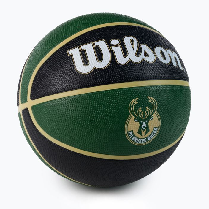 Wilson NBA Team Tribute Milwaukee Bucks krepšinio WTB1300XBMIL dydis 7 2