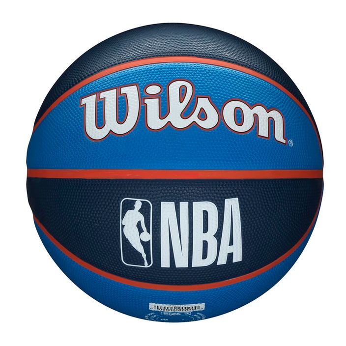 Wilson NBA Team Tribute Oklahoma City Thunder krepšinio kamuolys WTB1300XBOKC dydis 7 3