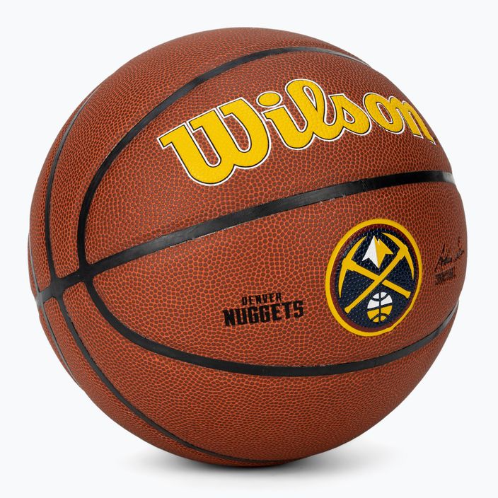 Wilson NBA Team Alliance Denver Nuggets krepšinio WTB3100XBDEN dydis 7 2