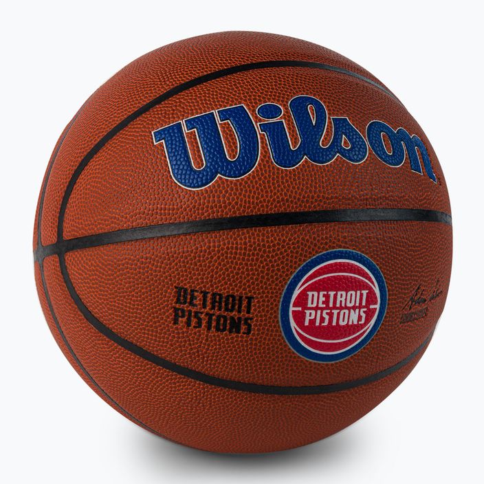 Wilson NBA Team Alliance Detroit Pistons krepšinio kamuolys WTB3100XBDET 7 dydis 2