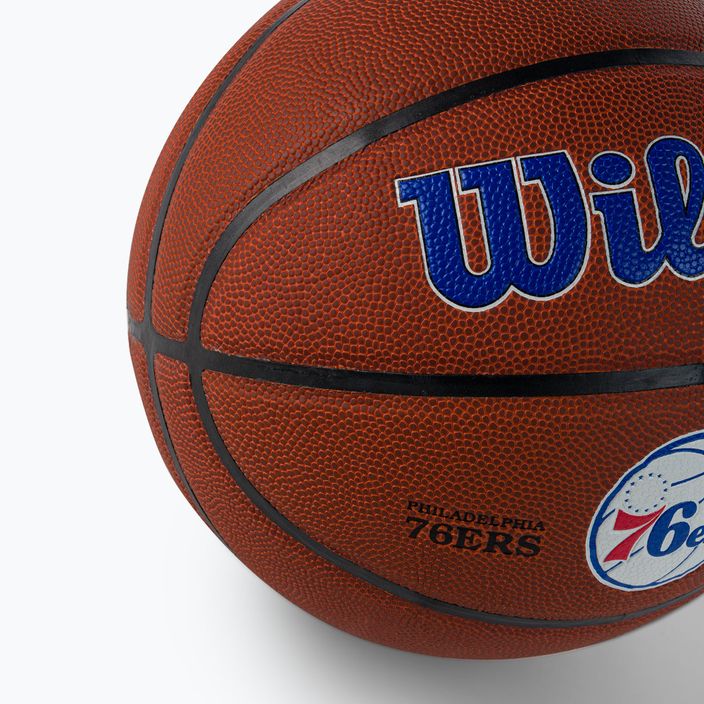 Wilson NBA Team Alliance Philadelphia 76ers krepšinio kamuolys WTB3100XBPHI 7 dydis 3