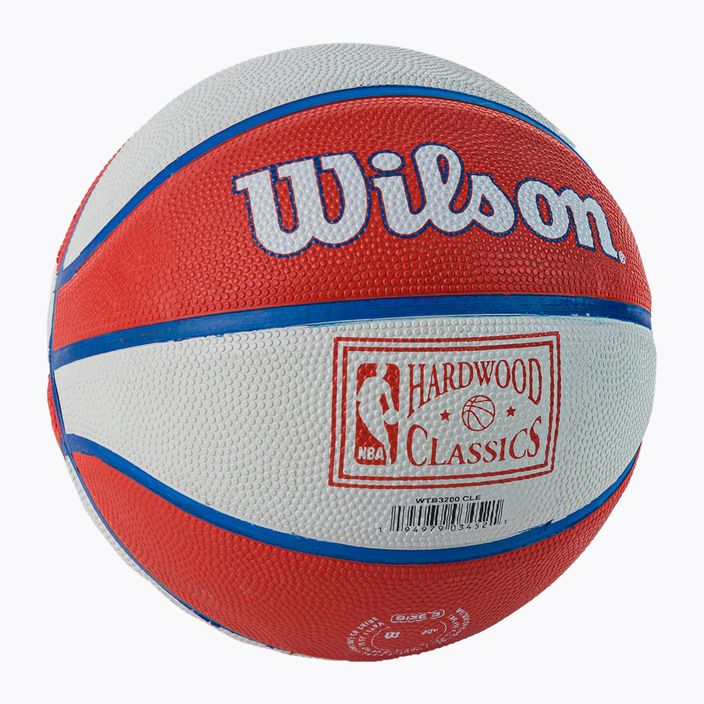 Wilson NBA Team Retro Mini Cleveland Cavaliers krepšinio WTB3200XBCLE dydis 3 2