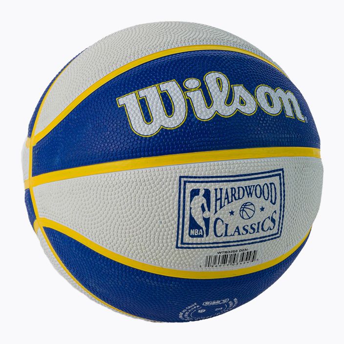 Wilson NBA Team Retro Mini Denver Nuggets krepšinio kamuolys WTB3200XBDEN 3 dydis 2