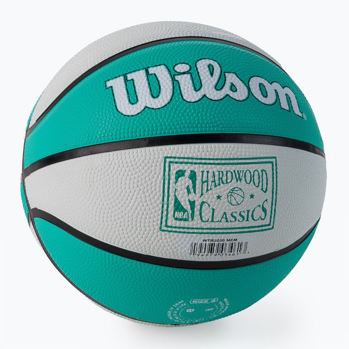 Wilson NBA Team Retro Mini Memphis Grizzlies krepšinio kamuolys WTB3200XBMEM dydis 3 2