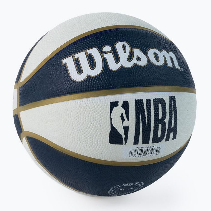 Wilson NBA Team Retro Mini New Orleans Pelicans krepšinio WTB3200XBBNO dydis 3 2