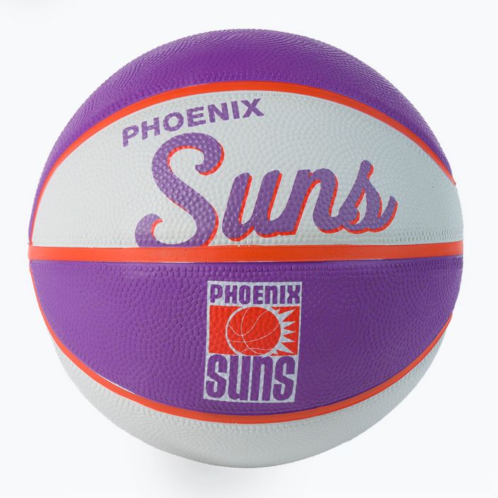 Wilson NBA Team Retro Mini Phoenix Suns krepšinio kamuolys WTB3200XBPHO dydis 3