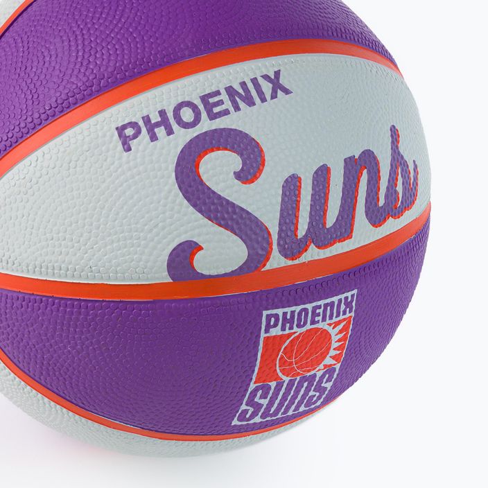 Wilson NBA Team Retro Mini Phoenix Suns krepšinio kamuolys WTB3200XBPHO dydis 3 3