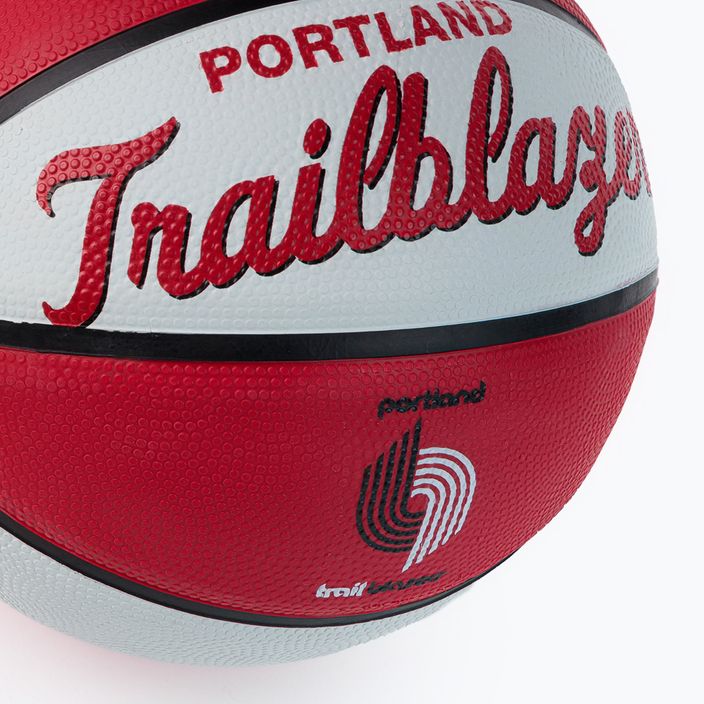 Wilson NBA Team Retro Mini Portland Trail Blazers krepšinio WTB3200XBPOR dydis 3 3