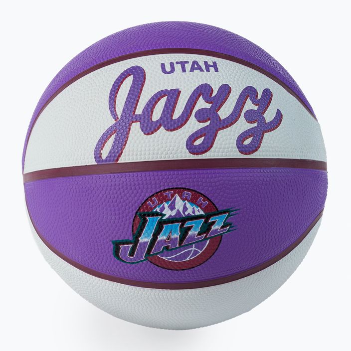 Wilson NBA Team Retro Mini Utah Jazz krepšinio WTB3200XBUTA dydis 3