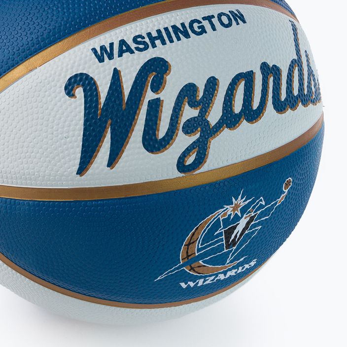 Wilson NBA Team Retro Mini Washington Wizards krepšinio kamuolys WTB3200XBWAS dydis 3 3