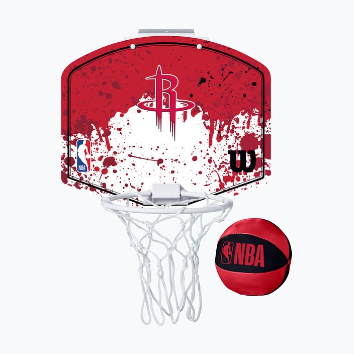 Mini krepšinio rinkinys Wilson NBA Team Mini Hoop Houston Rockets