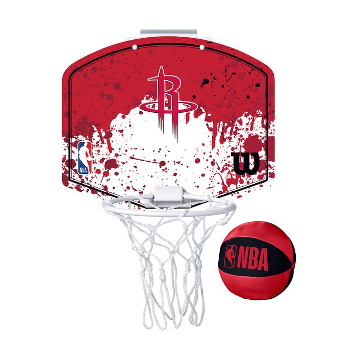 Mini krepšinio rinkinys Wilson NBA Team Mini Hoop Houston Rockets 2