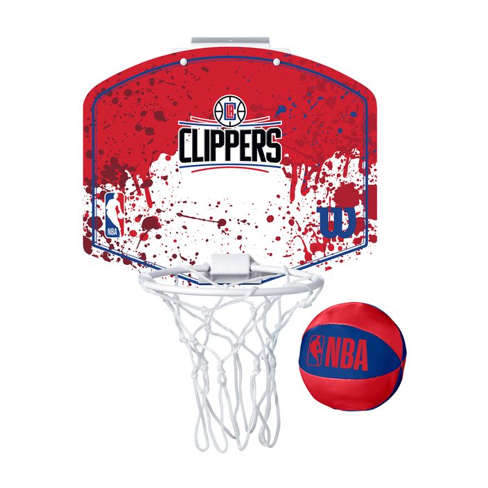 Mini krepšinio rinkinys Wilson NBA Team Mini Hoop Los Angeles Clippers 2