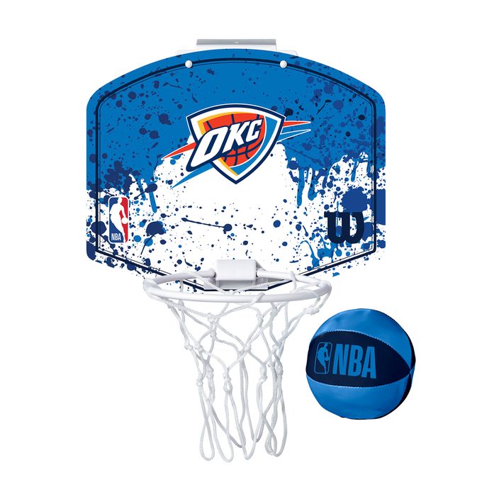 Mini krepšinio rinkinys Wilson NBA Team Mini Hoop Oklahoma City Thunder 2