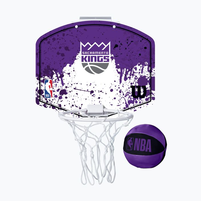 Mini krepšinio rinkinys Wilson NBA Team Mini Hoop Sacramento Kings