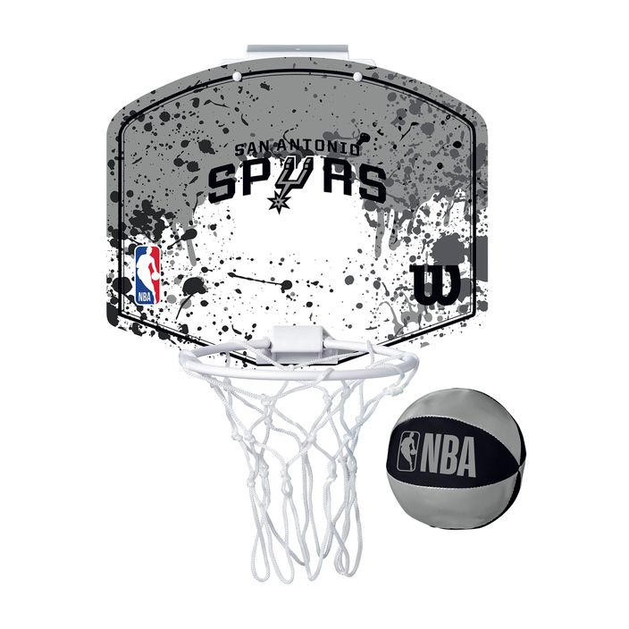 Mini krepšinio rinkinys Wilson NBA Team Mini Hoop San Antonio Spurs 2