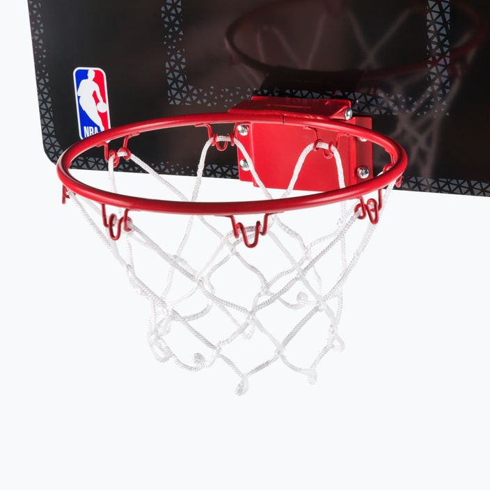 Wilson NBA Forge Team Mini Hoop krepšinio rinkinys juodas 2