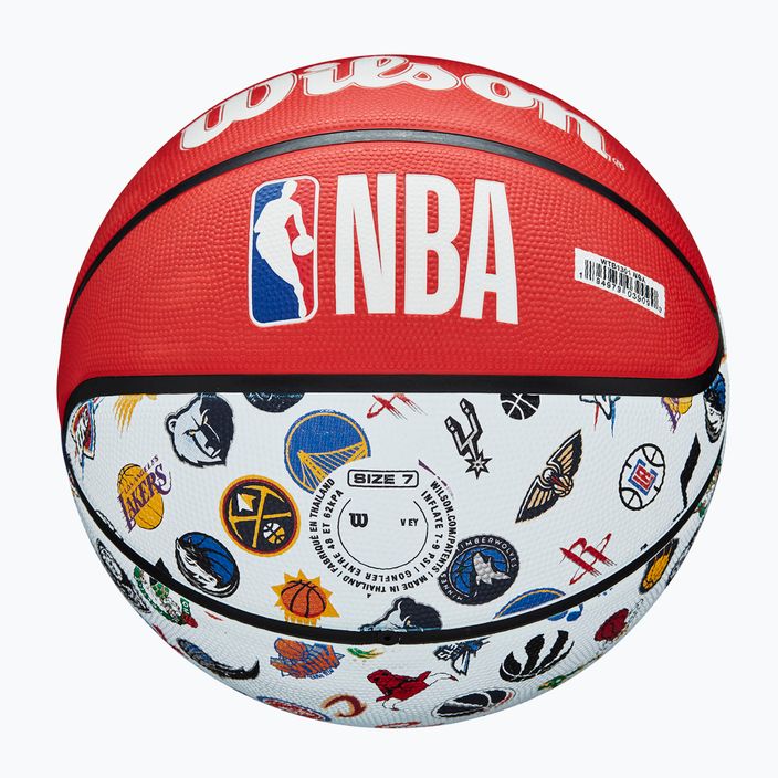 Wilson NBA All Team RWB krepšinio kamuolys WTB1301XBNBA 7 dydis 6