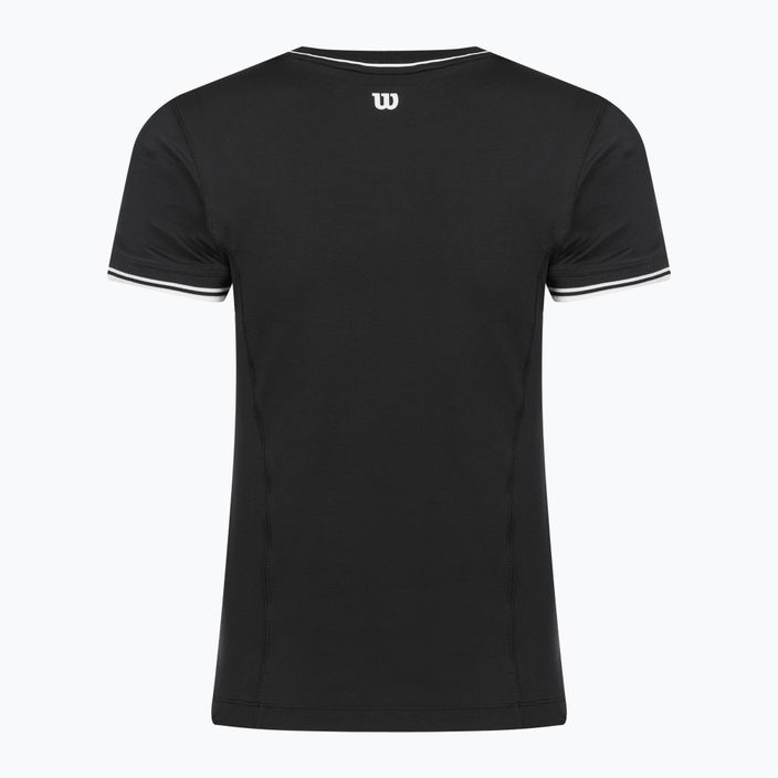 Moteriški marškinėliai Wilson Team Seamless black 2