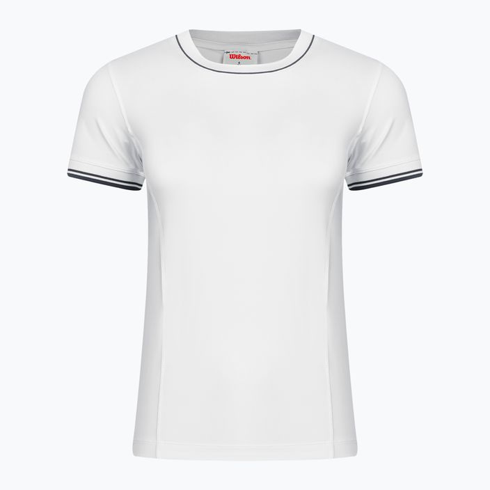 Moteriški marškinėliai Wilson Team Seamless bright white