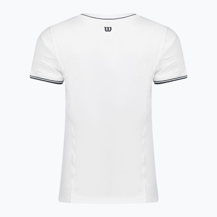 Moteriški marškinėliai Wilson Team Seamless bright white 2