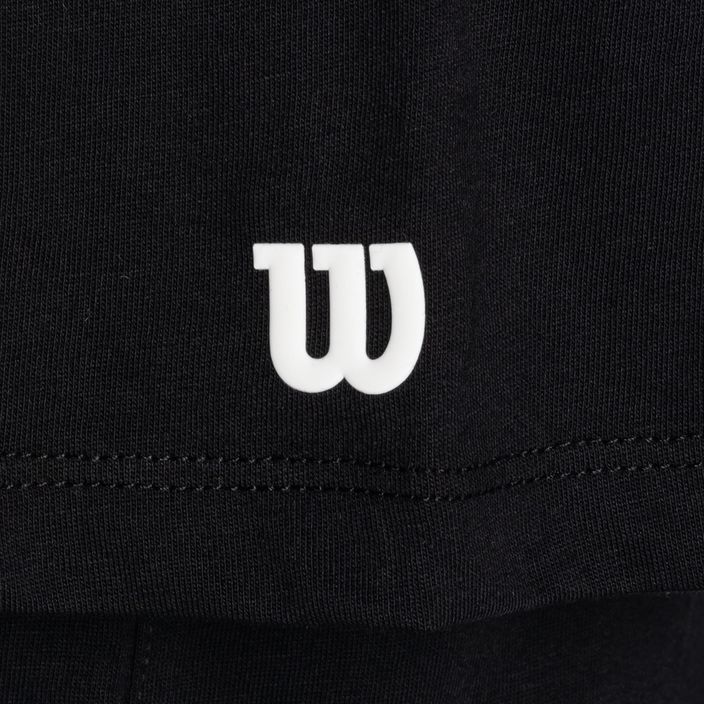 Vyriški teniso marškinėliai Wilson Team Graphic black 3