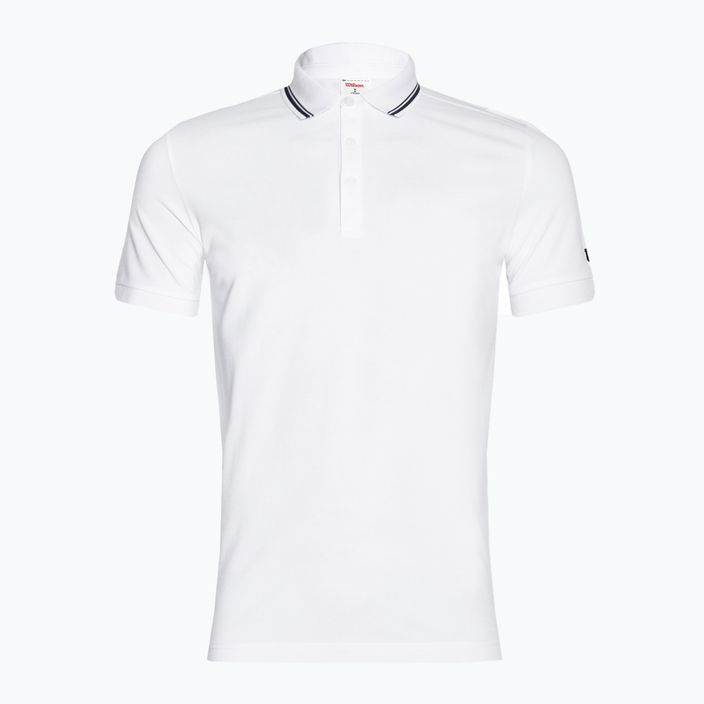 Vyriški marškinėliai Wilson Team Pique Polo bright white